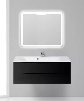 Тумба Nero Lucido 119,6 см BelBagno Marino MARINO-1200-2C-SO-NL-P