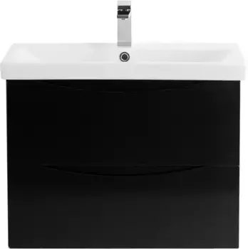 Тумба Nero Lucido 66,4 см BelBagno Marino MARINO-CER-700-2C-SO-NL-P