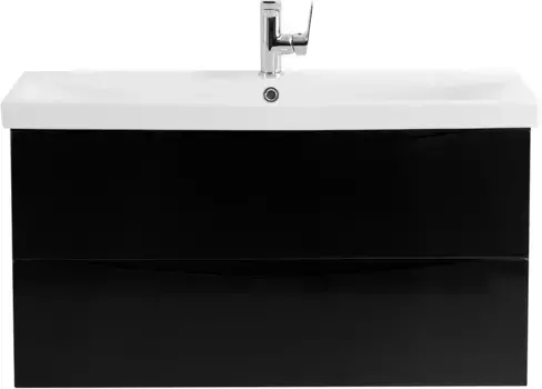 Тумба Nero Lucido 76,2 см BelBagno Marino MARINO-CER-800-2C-SO-NL-P