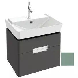 Тумба оливковый блестящий 57,3 см 2 ящика Jacob Delafon Reve EB1134-G95