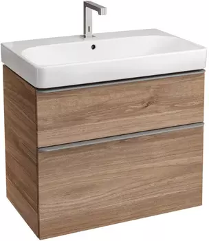 Тумба орех пекан 73,4 см Geberit Smyle Square 500.353.JR.1