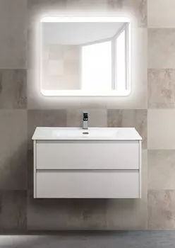 Тумба Pietra Bianca 90 см BelBagno Kraft KRAFT-900-2C-SO-PB