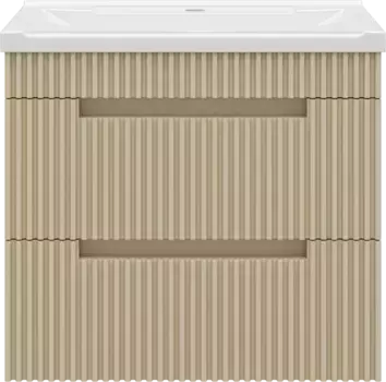 Тумба под раковину Brevita Ariana ARI-01060-03062Я 58,8 см, подвесная, капучино матовый