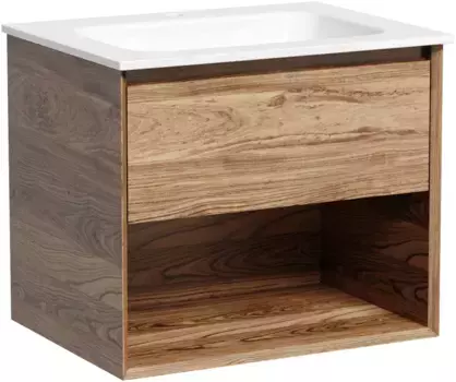 Тумба под раковину Sancos Marmi 1.0 MR1.060ECH 59 см, подвесная, дуб чарльстон
