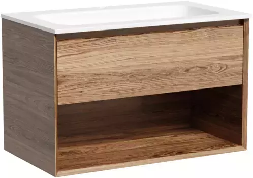 Тумба под раковину Sancos Marmi 1.0 MR1.080ECH 79 см, подвесная, дуб чарльстон