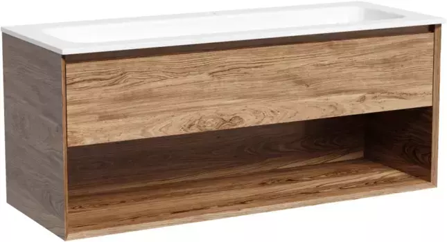 Тумба под раковину Sancos Marmi 1.0 MR1.0120ECH 119,5 см, подвесная, дуб чарльстон