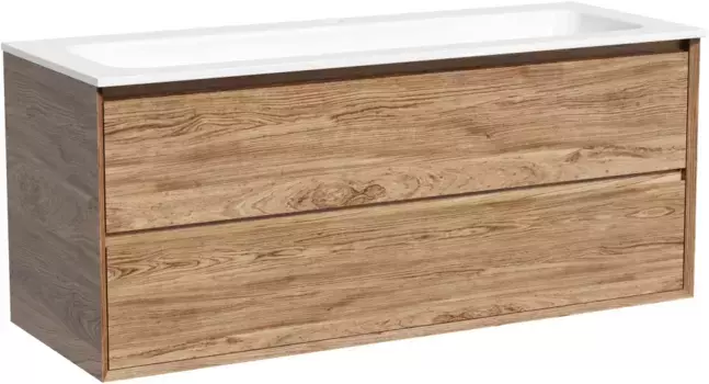 Тумба под раковину Sancos Marmi 2.0 MR2.0120ECH 119,5 см, подвесная, дуб чарльстон