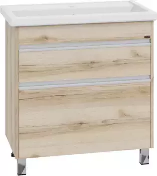 Тумба под раковину Санта Уран 700389 76,8 см, напольная, дуб австрийский