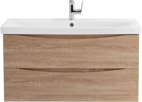 Тумба Rovere Bianco 96,4 см BelBagno Marino MARINO-CER-1000-2C-SO-WO-P