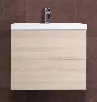 Тумба Rovere Chiaro Sonoma 59,6 см Art&Max Verona Push AM-Verona-Push-600-2C-SO-RS-TS