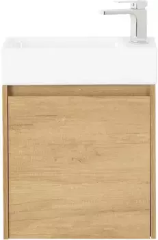 Тумба Rovere Rovere Nebrasca Nature 49,4 см BelBagno Kraft KRAFT MINI-500/260-1A-SO-RNN-L