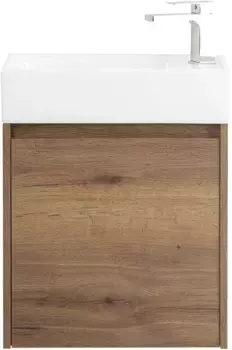 Тумба Rovere Tabacco 49,4 см BelBagno Kraft KRAFT MINI-500/260-1A-SO-RT-L