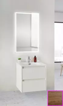 Тумба Rovere Tabacco 50 см BelBagno Kraft KRAFT 39-500/390-2C-SO-RT