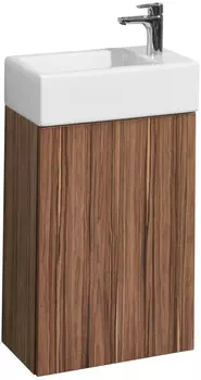 Тумба с раковиной эбони темный 46 см Акватон Эклипс 1A1727K1EK560