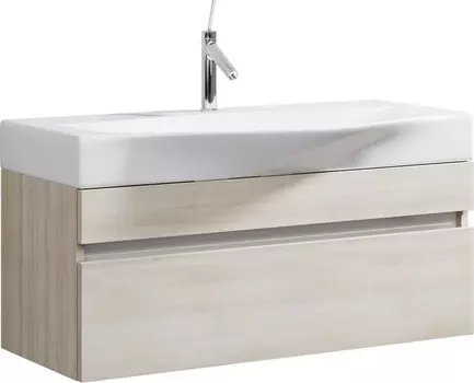 Тумба с раковиной акация 100 см Aqwella 5 Stars Bergamo SETBer.01.10/A/Ber.10.04.D