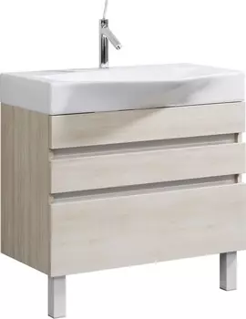 Тумба с раковиной акация 80 см Aqwella 5 Stars Bergamo SETBer.01.08/n/A/Ber.08.04.D