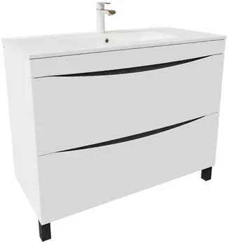 Тумба с раковиной белый 100,3 см IDDIS Cloud CLO10WFi95K