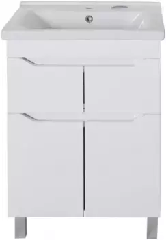 Тумба с раковиной белый 60,5 см ASB-Mebel Бари