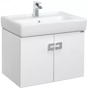 Тумба с раковиной белый 70 см Акватон Оптима 1A1241K1OP010