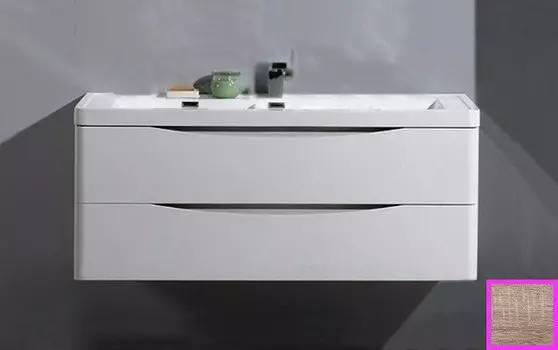 Тумба с раковиной белый дуб 100 см BelBagno Ancona-N ANCONA-N-1000-2C-SO-WO-T