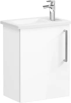 Тумба с раковиной белый глянец 45 см L VitrA Root 66342