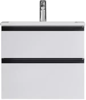 Тумба с раковиной белый глянец 60 см Roca Domi 857532806 + 32799E000