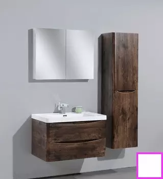 Тумба с раковиной белый глянец 90 см BelBagno Ancona-N ANCONA-N-900-2C-SO-BL-T