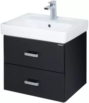 Тумба с раковиной черный 60 см Акватон Америна 1A1354K1AM950