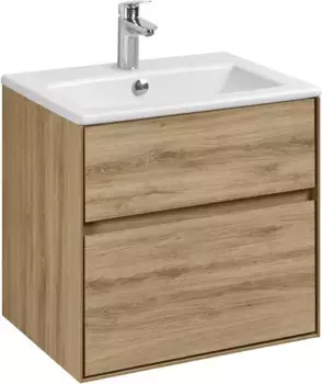 Тумба с раковиной дуб эльвезия 60 см Акватон Либерти 1A2794K0LYC70