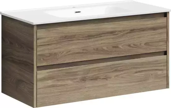 Тумба с раковиной дуб чарльстон 101 см Sancos Libra LB100ECH + CN7003