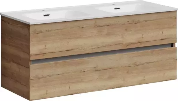 Тумба с раковиной дуб галифакс 121 см Sancos Urban UR120-2EG + CN7004