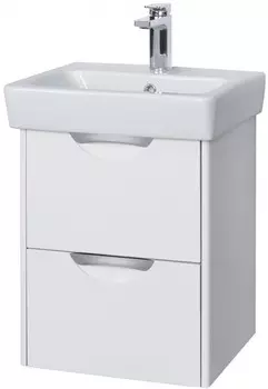 Тумба с раковиной дуб полярный 50 см Акватон Сильва 1A2117K1SIW70