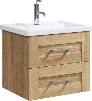 Тумба с раковиной дуб сонома 60,5 см Aqwella Foster FOS01062DS + 4640021060773