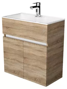 Тумба с раковиной дуб сонома 60 см 1Marka Mira У75337