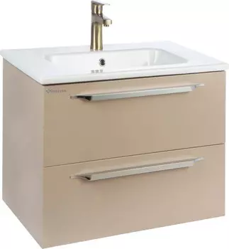 Тумба с раковиной капучино 61 см Bellezza Луиджи 4639209270455 + 4660018640344