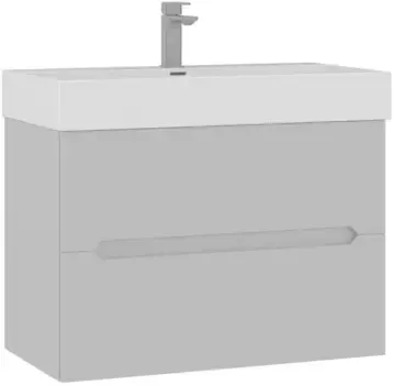 Тумба с раковиной кашемир матовый 80 см ORKA Malta 5001474