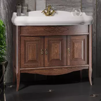 Тумба с раковиной светлый орех 100 см Opadiris Лоренцо