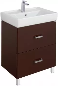 Тумба с раковиной темно-коричневый 70 см Акватон Америна 1A1693K1AM430