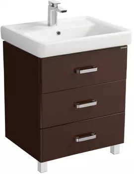Тумба с раковиной темно-коричневый 70 см Акватон Америна 1A1690K1AM430