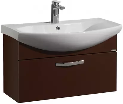 Тумба с раковиной темно-коричневый 80,5 см Акватон Ария 1A1417K0AA430
