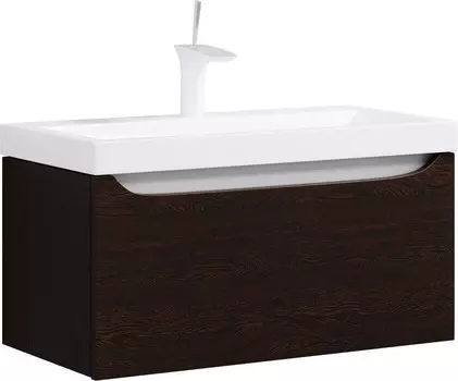 Тумба с раковиной венге 80 см Aqwella 5 Stars Verona SETVer.01.08/VT/Inf.08.04.D