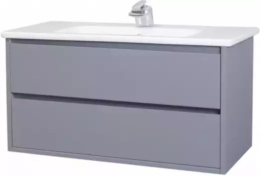 Тумба серебро 96 см Bellezza Лоренцо 4639117270363