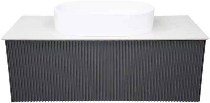 Тумба серо-зеленый матовый 95,2 см La Fenice Terra FNC-01-TER-G-100