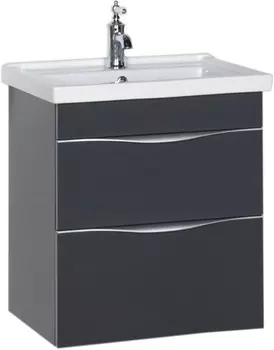 Тумба серый антрацит 55,5 см Aquanet Эвора 00184031