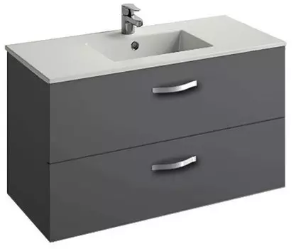 Тумба серый антрацит 99,7 см Jacob Delafon Ola EB392RU-N14