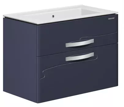 Тумба серый глянец 75,2 см Edelform Nota 35654