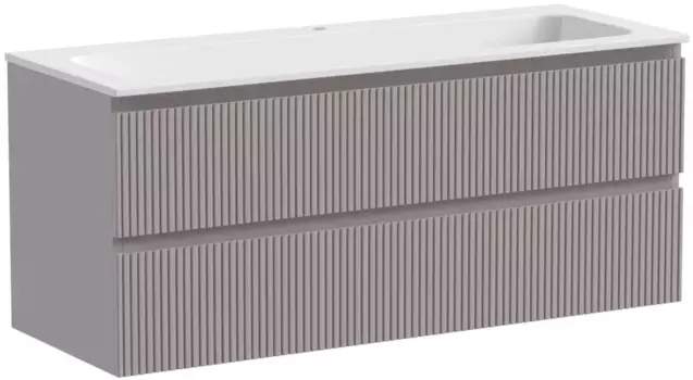 Тумба серый матовый 119,5 см Sancos Snob T SNT120SM