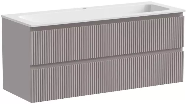 Тумба серый матовый 119,5 см Sancos Snob R SNR120SM