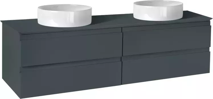 Тумба серый матовый 124 см Jacob Delafon Madeleine EB2085-J54