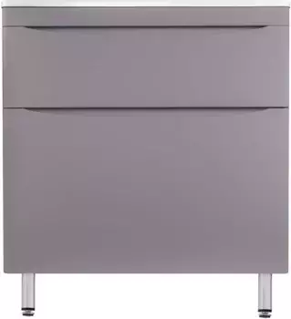 Тумба серый матовый 89 см Style Line Бергамо СС-00002362